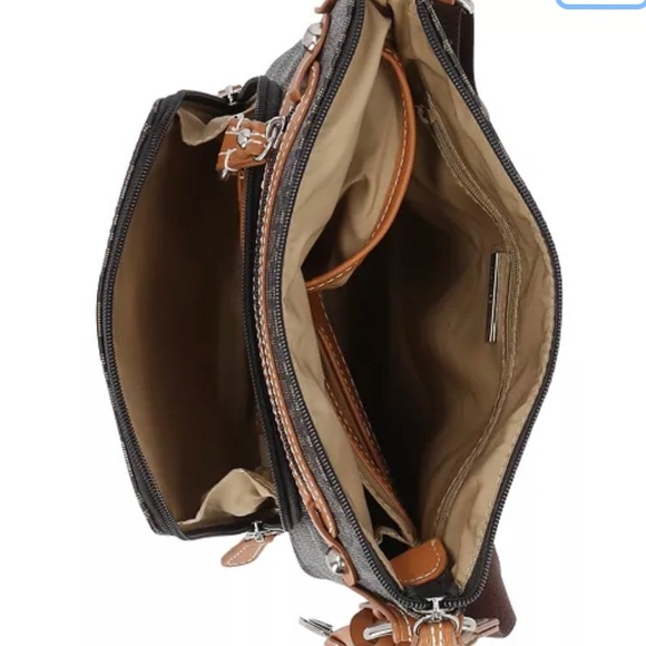 Monogram Crossbody by Giani Bernini - LIKE NEW - Picture 3 of 4